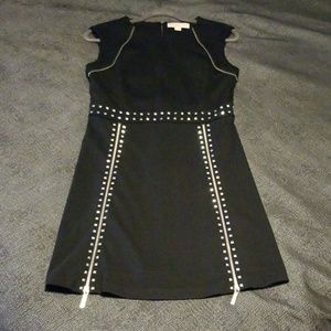 Michael Kors sleeveless black studded dress